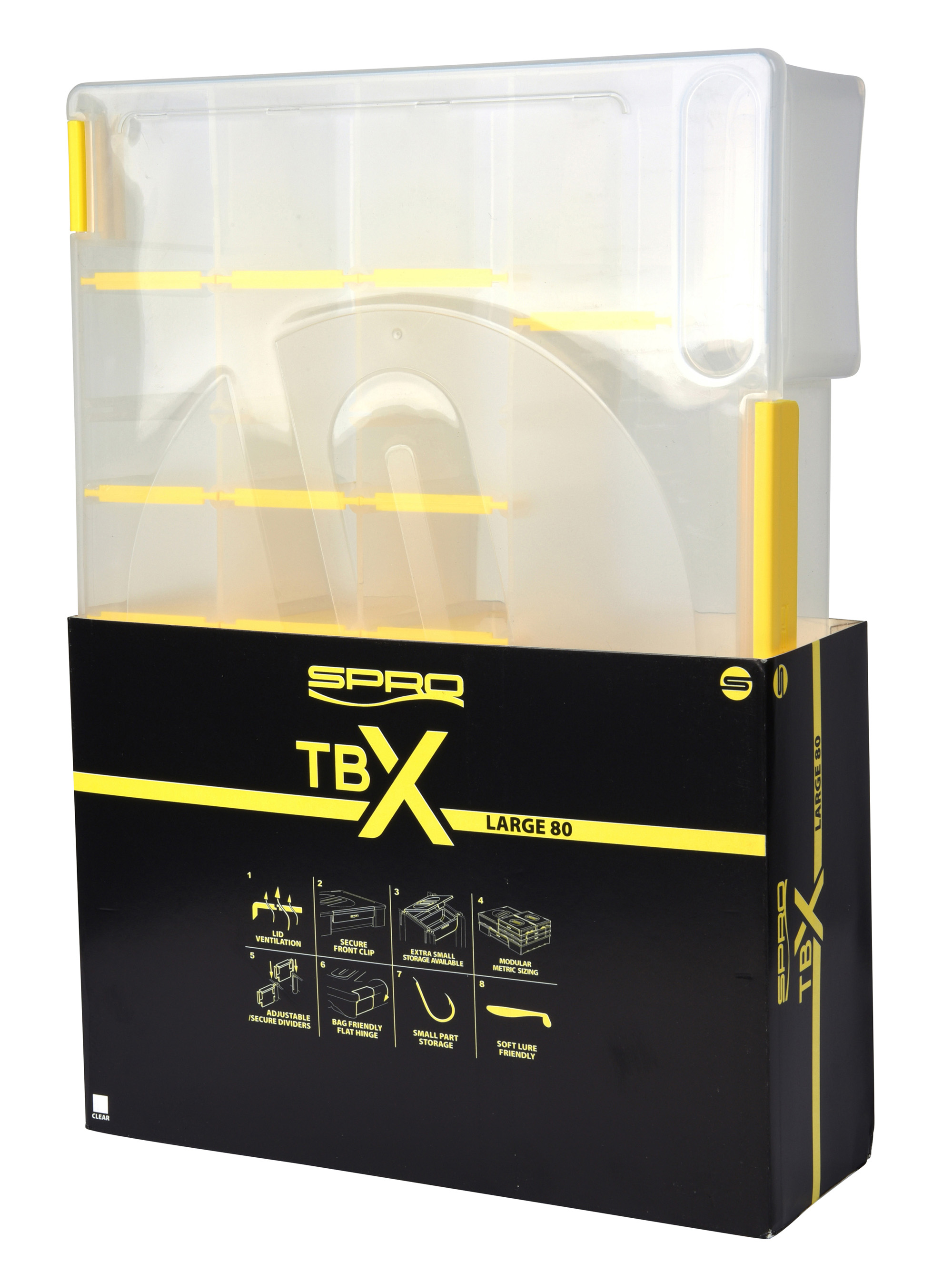 Artikelbild für Spro TBX80 Large Clear 35x25x8cm im Baltic Kölln Onlineshop
