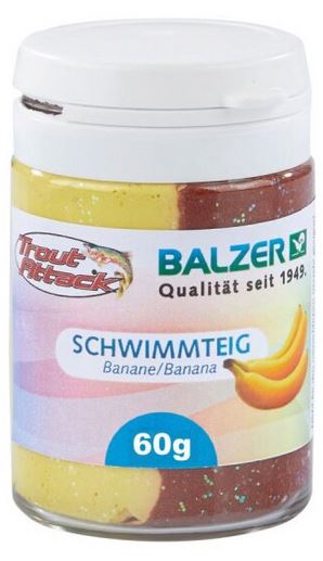 Artikelbild für Trout Attack Schwimmteig 60gr. Banane im Baltic Kölln Onlineshop