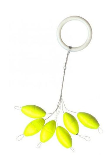 Artikelbild für Iron Trout Leuchtpilot oval/gelb im Baltic Kölln Onlineshop