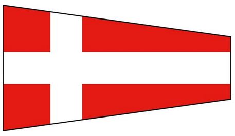 Artikelbild für Signal-Flagge Nylon 4 im Baltic Kölln Onlineshop