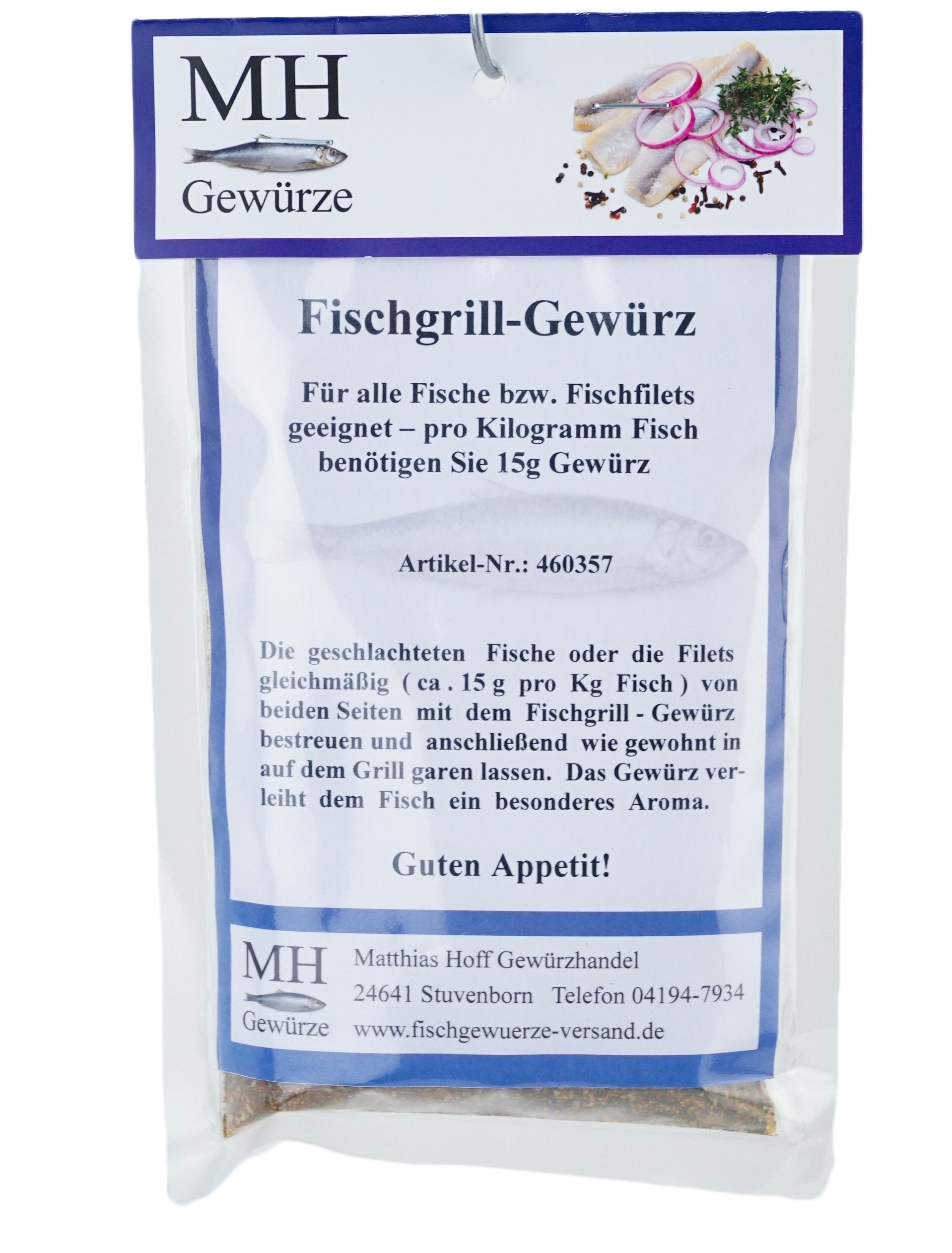 Artikelbild für Fischgrill Gewürz 100 g im Baltic Kölln Onlineshop