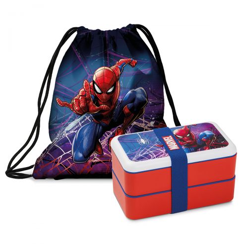 Artikelbild für Kinder Lunchbox+Beutel 2tlg. Set Marvel-Spiderman im Baltic Kölln Onlineshop