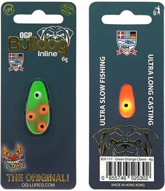Artikelbild für OGP Bulldog Inline Green/Orange Clown im Baltic Kölln Onlineshop