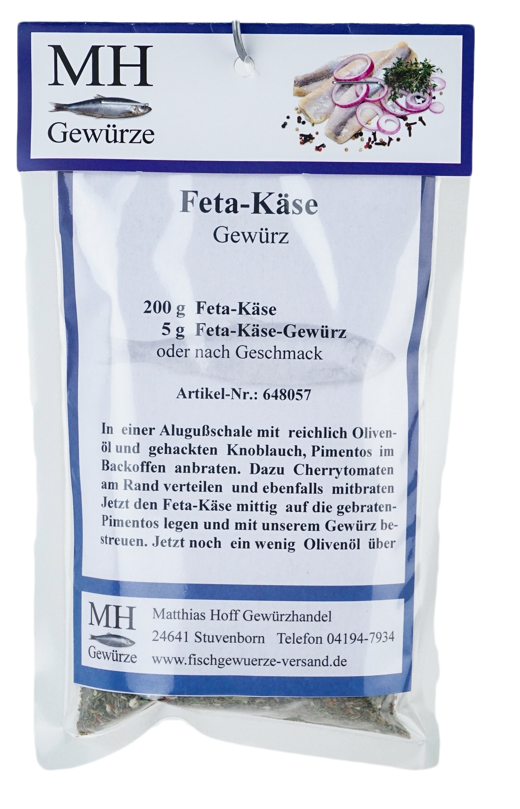 Artikelbild für Feta Gewürz im Baltic Kölln Onlineshop