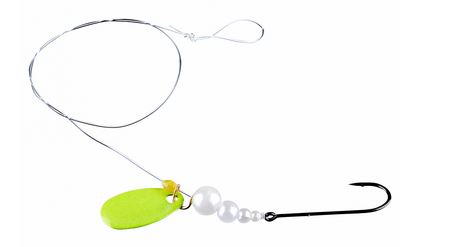 Artikelbild für Buttlöffel Vorfach gelb/silber im Baltic Kölln Onlineshop