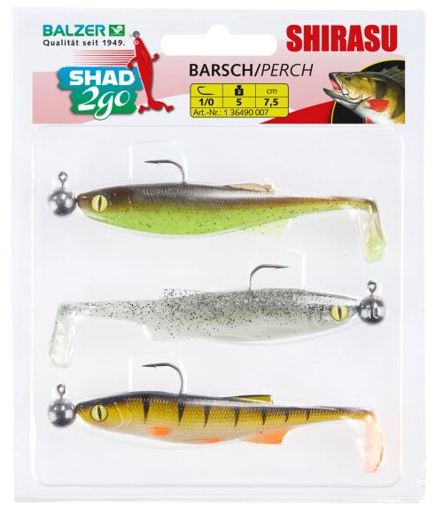 Artikelbild für Shad 2 Go Barsch 5gr. 3 Stück SB im Baltic Kölln Onlineshop