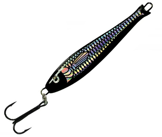 Artikelbild für Pearl Select Pilker schwarz mit Silberfolie im Baltic Kölln Onlineshop