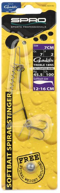 Artikelbild für Spiral Stinger Rig 7cm 7gr. im Baltic Kölln Onlineshop
