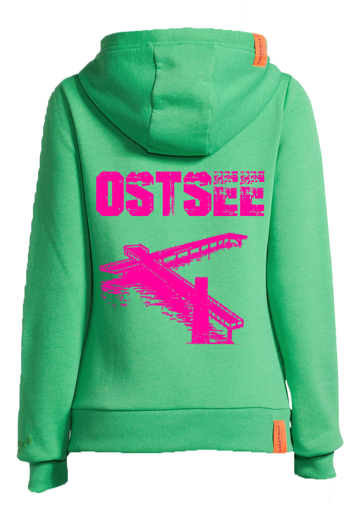 Artikelbild für Sööte Heiligenhafen Seebrücke Ostsee Mel Green-White 2025 im Baltic Kölln Onlineshop