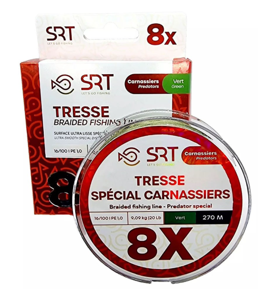 Artikelbild für Tresse 8x SRT Moss Green 270m im Baltic Kölln Onlineshop