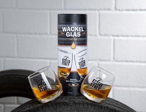 Artikelbild für Wackelglas Kraftstoff Schrauber 2er Set im Baltic Kölln Onlineshop