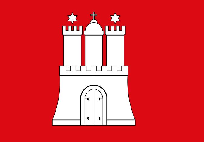 Artikelbild für Flagge Hamburg im Baltic Kölln Onlineshop