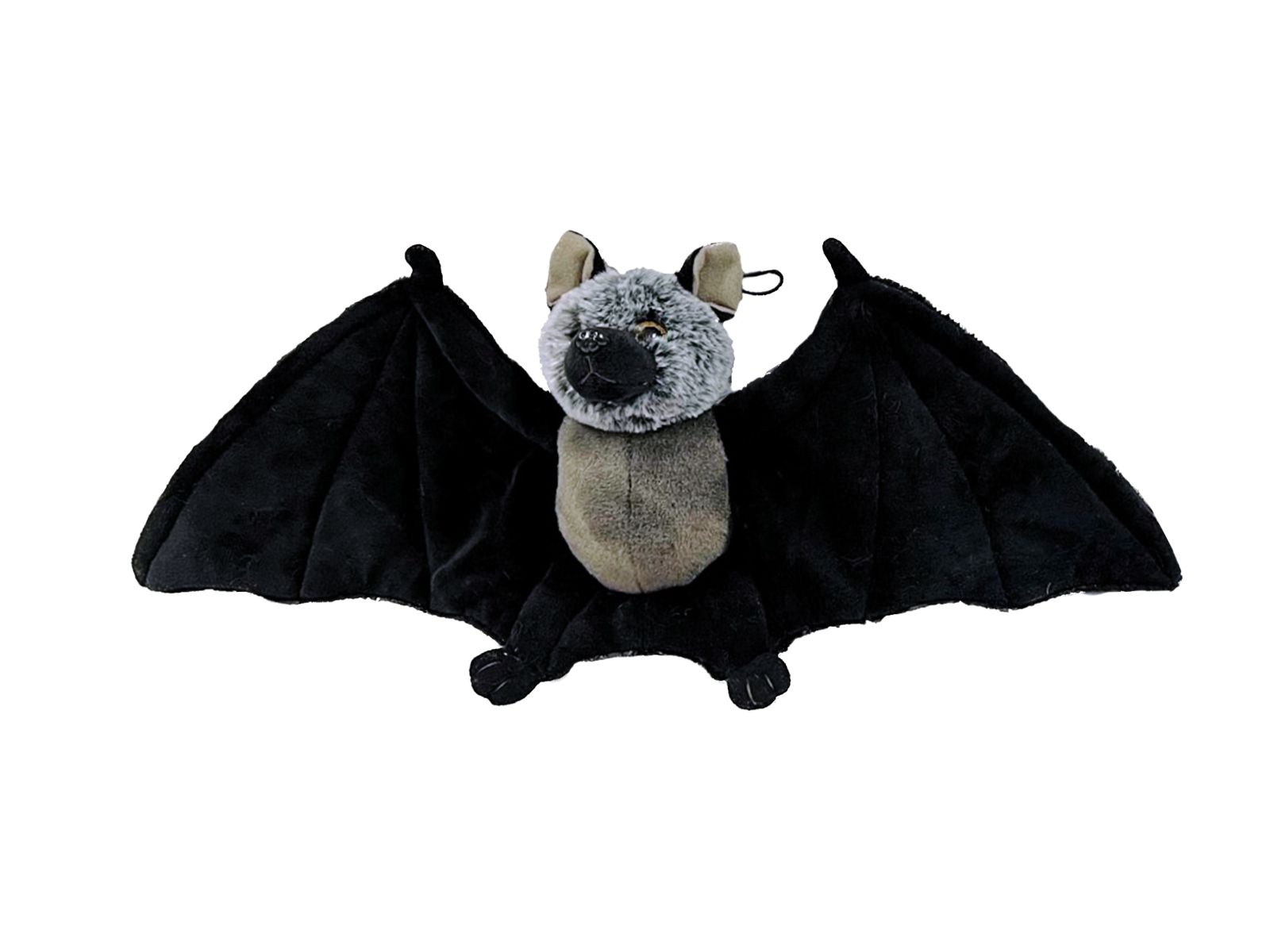 Artikelbild für Plüsch Fledermaus grau/schwarz Glitzeraugen im Baltic Kölln Onlineshop