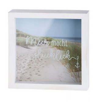 Artikelbild für MDF Spardose Meerzeit mit Sichtfenster im Baltic Kölln Onlineshop