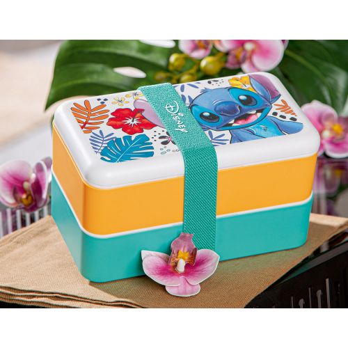 Artikelbild für Kinder Lunchbox Stitch weiß L10xB18xH10cm im Baltic Kölln Onlineshop