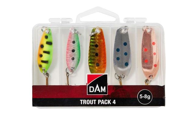 Artikelbild für Trout Pack 4 Spoon Sortiment 5-8 Gramm im Baltic Kölln Onlineshop