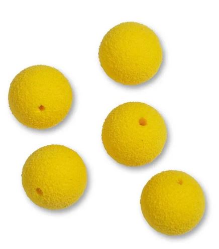 Artikelbild für Flatty Scratcher EVA Beads fluo gelb 13mm im Baltic Kölln Onlineshop