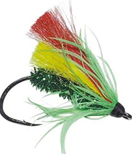 Artikelbild für Dorschfliege grün/rot/gelb im Baltic Kölln Onlineshop