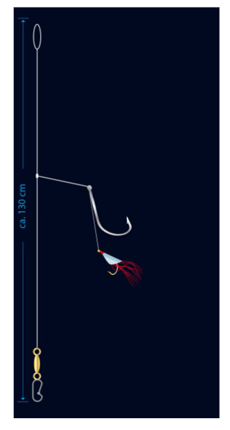 Artikelbild für Aquantic Bite Over Rig chatreuse im Baltic Kölln Onlineshop