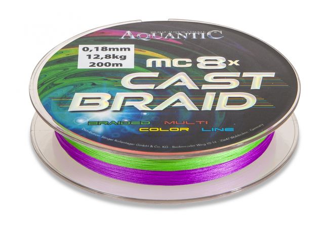 Artikelbild für Aquantic MC-8 Cast Braid 200m im Baltic Kölln Onlineshop