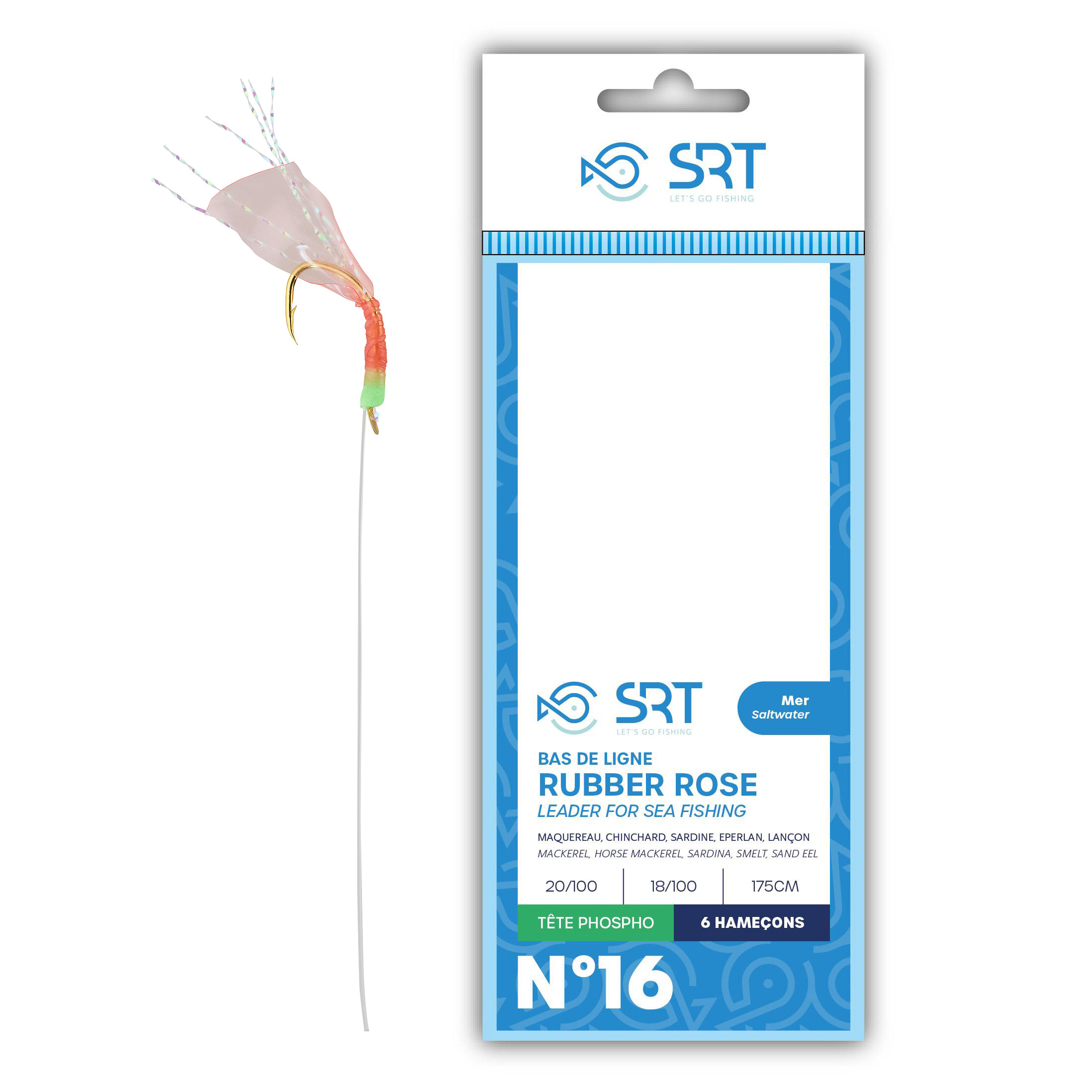 Artikelbild für Bas de ligne rose tetes phosphor im Baltic Kölln Onlineshop