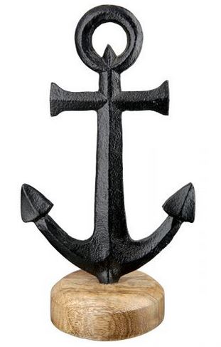 Artikelbild für Alu Anker Holz schwarz im Baltic Kölln Onlineshop