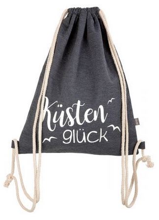 Artikelbild für Leuchtbeutel Küstenglück" grau 33x45cm" im Baltic Kölln Onlineshop