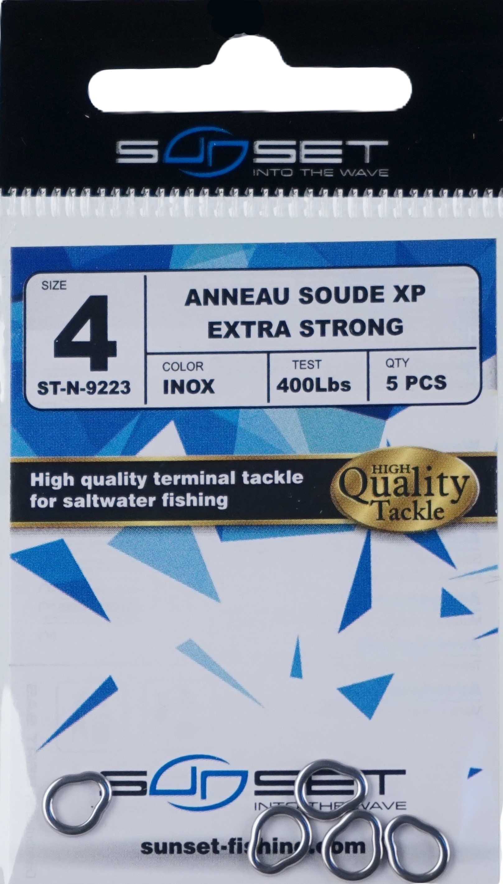 Artikelbild für Sunset Vorfachringe geschlossen extra stark im Baltic Kölln Onlineshop