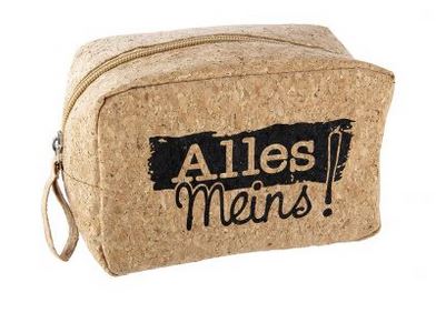 Artikelbild für Kork Täschchen Corcho Alles Meins m. Reißverschluss im Baltic Kölln Onlineshop