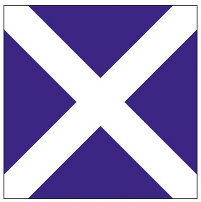 Artikelbild für Signal-Flagge Nylon MIKE im Baltic Kölln Onlineshop