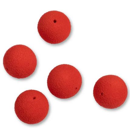 Artikelbild für Flatty Scratcher EVA Beads fluo rot 13mm im Baltic Kölln Onlineshop