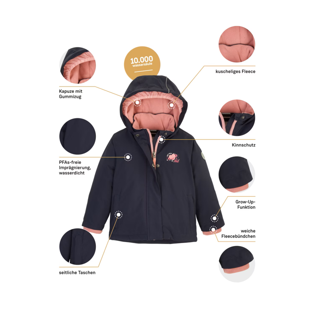 Artikelbild für Kinder Funktionsjacke Kapuze Fiow im Baltic Kölln Onlineshop