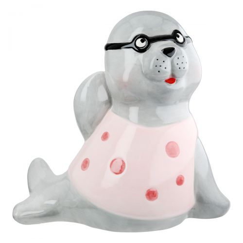 Artikelbild für Spardose Robbe Rita 8x14x14 im Baltic Kölln Onlineshop