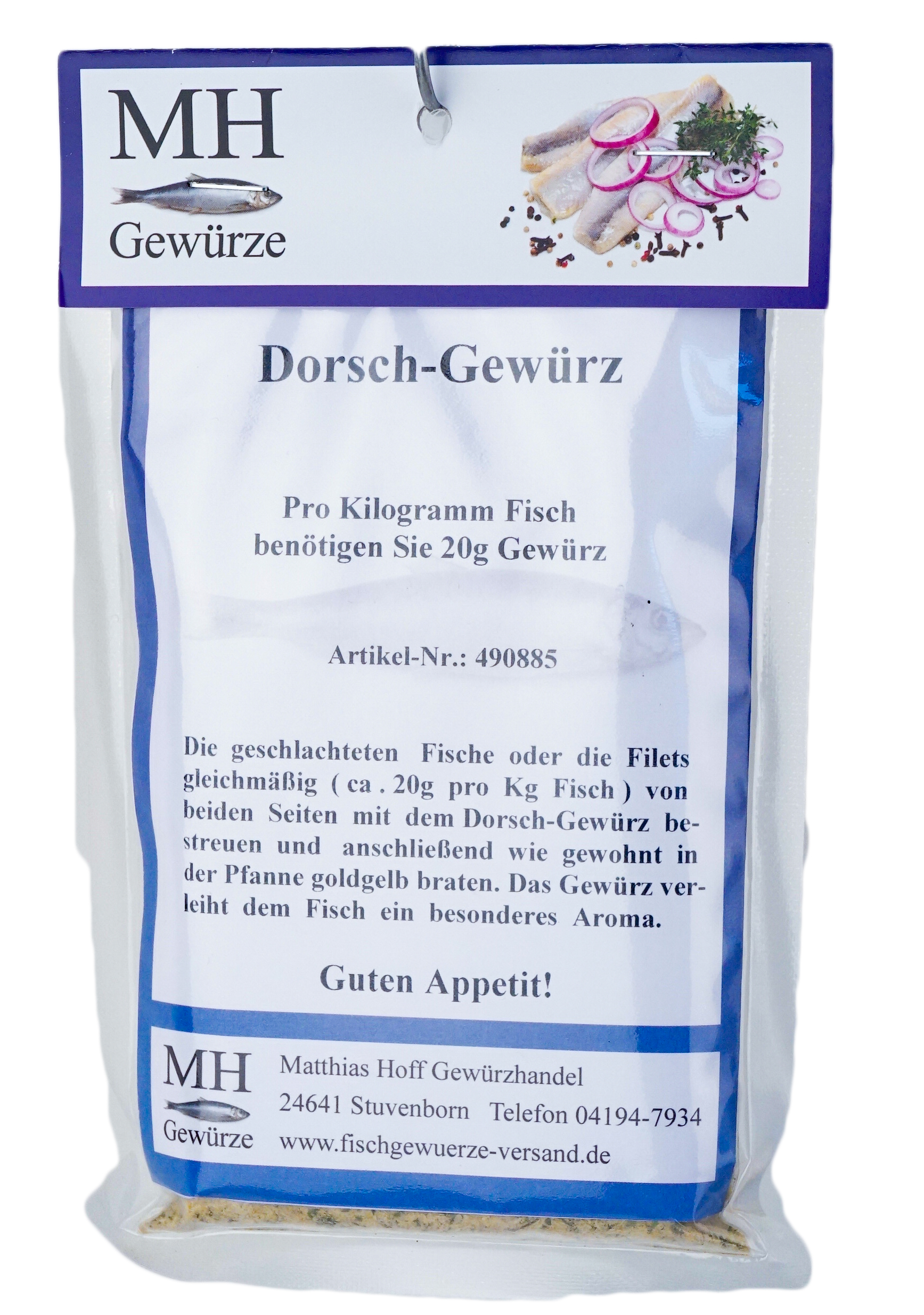 Artikelbild für Dorsch Gewürz 125 g im Baltic Kölln Onlineshop