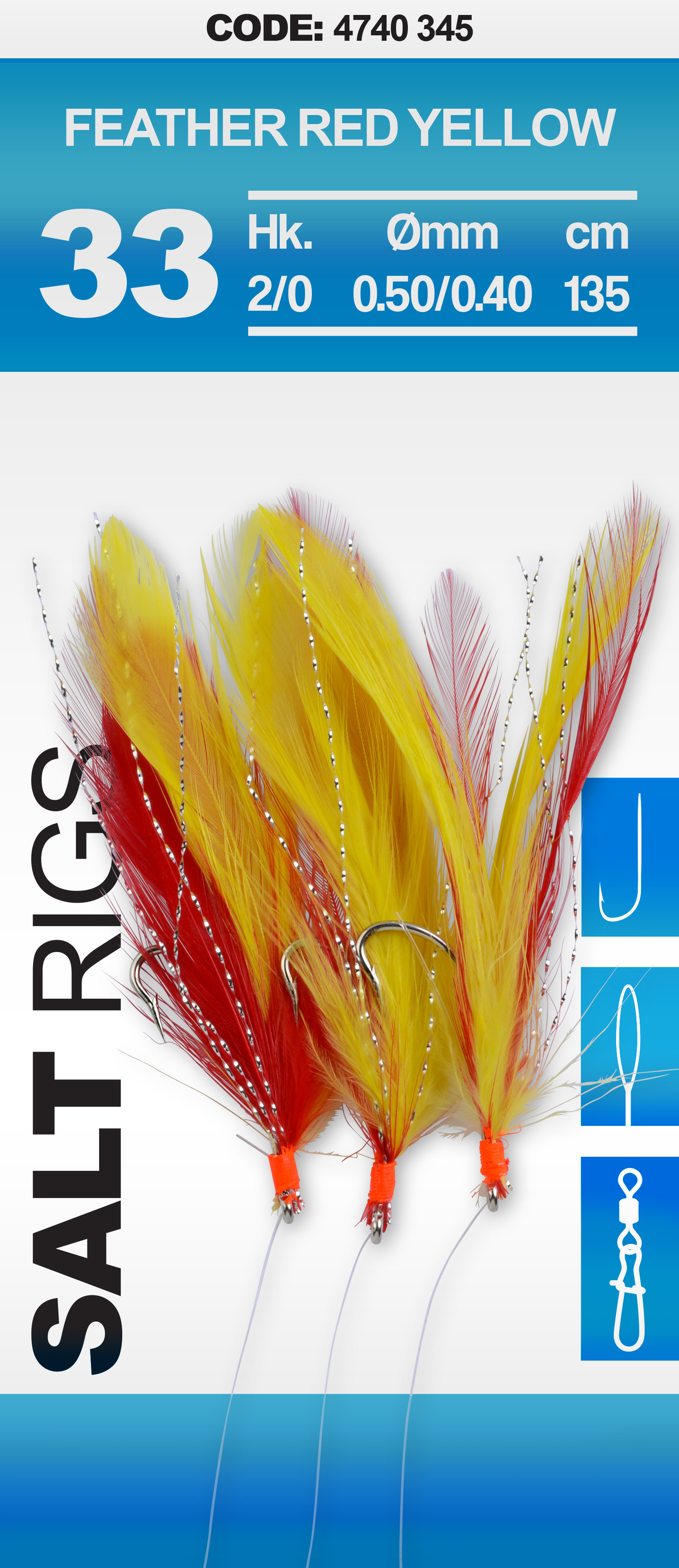 Artikelbild für Feder Rig Red/Yellow im Baltic Kölln Onlineshop