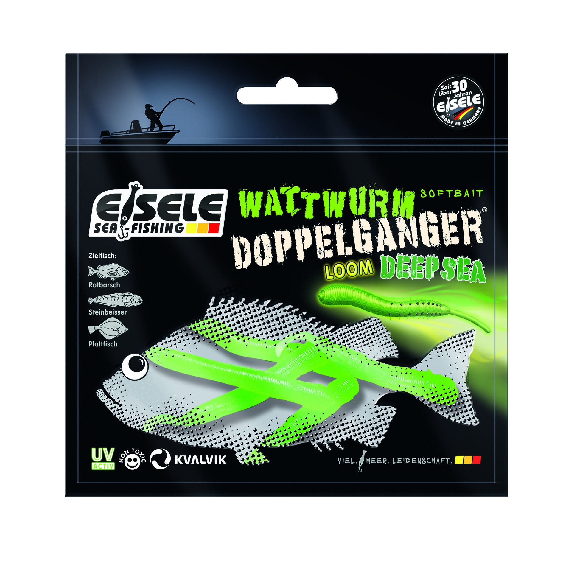 Artikelbild für Doppelgänger Wattwurm grün im Baltic Kölln Onlineshop