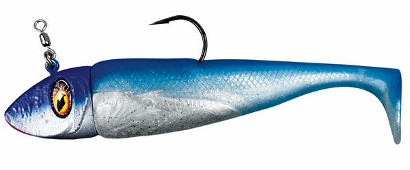 Artikelbild für Tiefgänger mit Twitcherkopf 380gr. Blau UV-Silber im Baltic Kölln Onlineshop