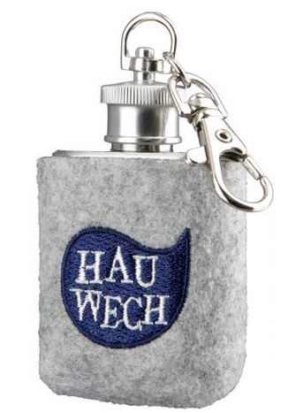 Artikelbild für Edelst./Filz Schlüsselanhänger Hau Wech hellgrau im Baltic Kölln Onlineshop