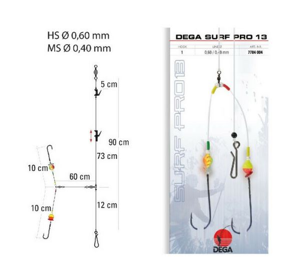 Artikelbild für Brandungsvorfach Surf Pro 13 im Baltic Kölln Onlineshop