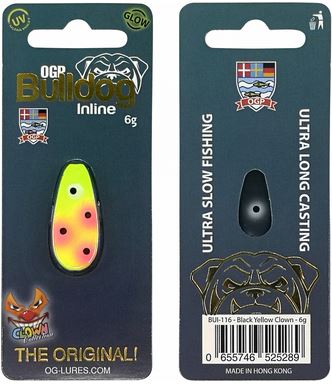 Artikelbild für OGP Bulldog Inline Black/Yellow Clown im Baltic Kölln Onlineshop
