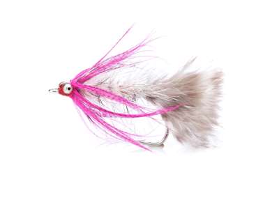 Artikelbild für Meerforellenfliege Polarmagnus Pink Grey im Baltic Kölln Onlineshop