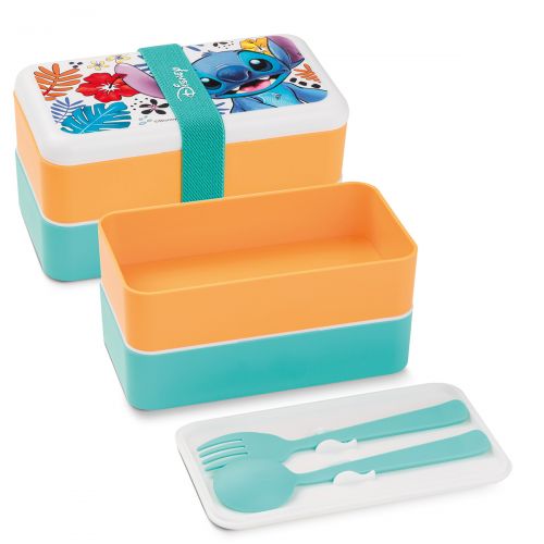 Artikelbild für Kinder Lunchbox Stitch weiß L10xB18xH10cm im Baltic Kölln Onlineshop
