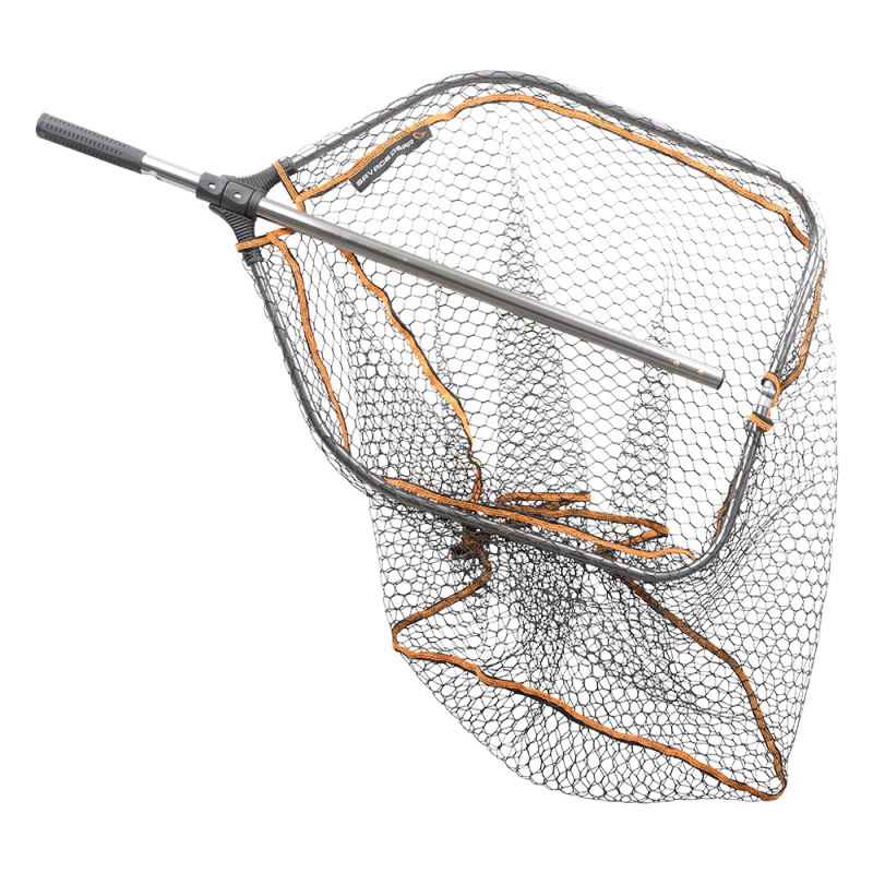 Artikelbild für Faltbarer Kescher gummiertes Netz 85x70x80cm 105cm lang im Baltic Kölln Onlineshop